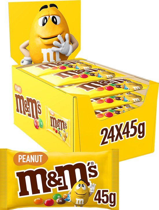 M&M's Pinda Single - 24 x 45g