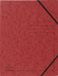 Exacompta 25x Elastomappen A4 Rood Karton