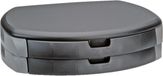 Roline ergonomische monitor standaard/verhoger met lades / zwart/zilver