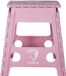 Horka - Tabouret d'appoint Get Up - 25,5 X 21,5 X 39 Cm - Pliable - Rose