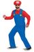 Disguise Super Mario Bros. Mario-kostuum voor volwassenen, officieel gelicentieerd, comfortabele pasvorm en gedetailleerd ontwerp, M 38 tot 40