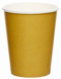 Amscan Gouden Papieren Bekertjes 227ml - 8 Stuks