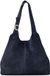 Coccinelle Sac bandoulière en cuir C-Easy Sac à main en daim Midn. Bl / Midn. Bl bleu foncé