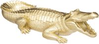 Atmosphera Beeld Krokodil Victor - 39 cm - polyresin - goud