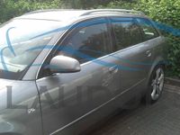 Heko Zijwindschermen Audi A4 8E/B7 5-deurs Avant Smoke Zwart