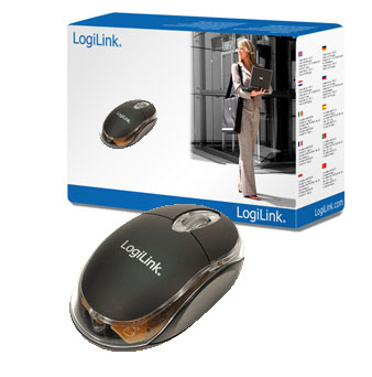LogiLink Mouse optical USB Mini with LED