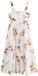 Next - Dames - Zomerse midi-jurk - Wit