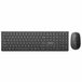 ALOGIC ASKBT3WC-DE Toetsenbord en Muis Set - RF Draadloos + Bluetooth - QWERTZ Duits - Zwart