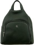 Canaletto Elegante Sac à dos en cuir - Vert