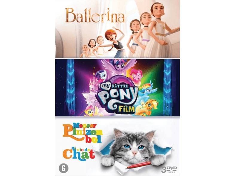 BELGA FILMS Ballerina - My Little Pony - Meneer Pluizenbol - DVD