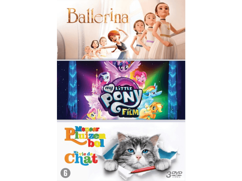 BELGA FILMS Ballerina - My Little Pony - Meneer Pluizenbol - DVD