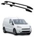 Omac Porte-bagages de toit, Barre transversale, pour Citroen Berlingo, Année de construction 2008-2018, Modèle L1, en aluminium, noir