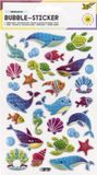 Folia Bellen-stickers 3D-kussenoptiek, 140×210 mm, 28 stickers