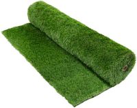 ECD Germany Gazontapijt kunstgrasrol 100x400 cm 4m² groen, weerbestendig, 35mm