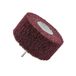 TIVOLY - Roue Abrasive en Mousse pour Perceuse - Nylon Extrudé + Grains Corindon - Grain 80 - Nettoyage et Décapage Tous Supports Bois et Métal