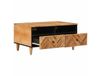 Maisons du Monde Maison Exclusive - Salontafel, bruin, 80 x 54 x 40 cm, massief mangohout