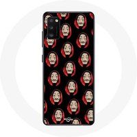 Maniacase Hoesje voor Samsung Galaxy S20 plus La Casa De Papel gezichtsmaskers