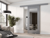 Claudette Porte coulissante 96 cm gris