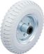 Roue de remplacement pour chariot de manutention et diable, en PU, 220 mm