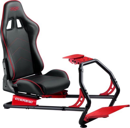 Oplite GT3 SUPERFAST Racing Simulator Stand - Zwart