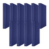 DONAU 3733001PL-18 ringband marineblauw | 4-O-ringmechanisme 20 mm DIN A4 ringmap karton/kunststof | van 1,9 mm dik karton met eco-PP 100µ | verpakking van 10 stuks