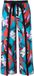 Ulla Popken - Dames - Instapbroek - Aqua turquoise - Maat 56