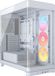 CORSAIR FRAME 4500X RS-R ARGB, computerbehuizing, mid-tower met gehard glas, geschikt voor 2 radiatoren, wit