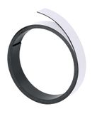 Franken GmbH M801-09 magneetband, 100 cm x 5 mm, dikte: 1 mm, wit