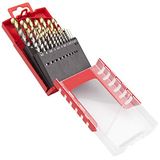 Dormer Spiraalborenset 1-10mm x0,5 A002 in doos 118G type N 4xD 19-delig Tin Tip A087201