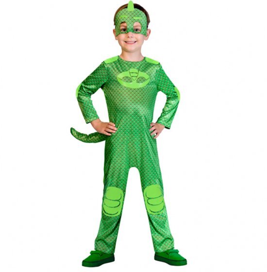 Generik PJ Masks Gekko kostuum voor kinderen