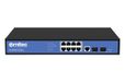 Ernitec ELECTRA-M08-1GB-150W Commutateur réseau Gigabit Ethernet PoE+ L2/L2+ géré