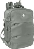 Real Madrid C.F. Schoolrugzak Wit Polyester Verstelbare schouderriem Laptopvak Ritssluiting Unisex Kinderen