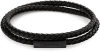 Calvin Klein CJ35000209 Heren Armband - Leren armband - Bruin - 5 mm breed - 21 cm lang