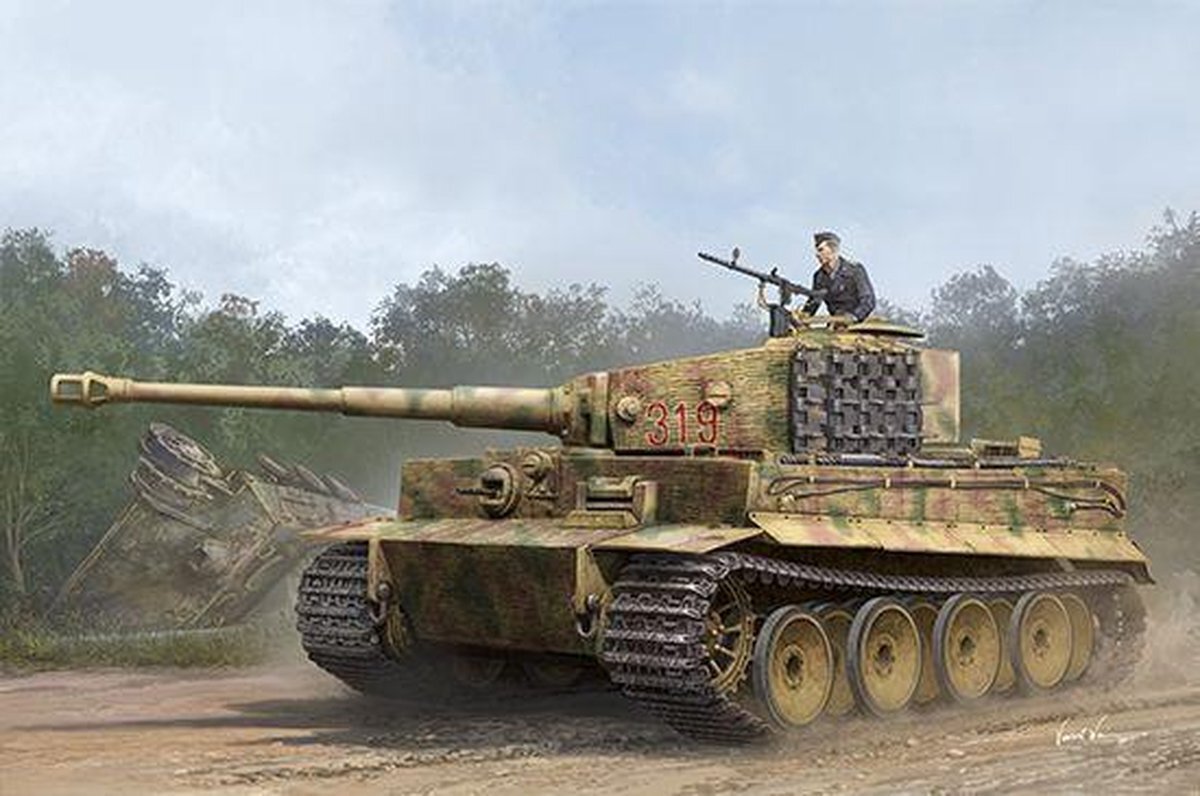 Trumpeter PZ.KPFW.VI Ausf.E SD.KFZ.181 Tiger I -Tank modelbouw pakket 1:35