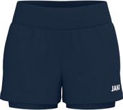 Jako One 2-In-1 Short Dames - Marine