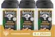 Le Petit Marseillais 4in1 douchegel voordeelverpakking - gember en cipressenhout - extra verfrissend effect - 6 x 250 ml