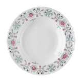 Rörstrand Assiette creuse Swedish Grace Hiver Ø25 cm Blanc