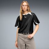PUMA Street relaxt shirt voor Dames, Zwart, Maat S