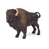 Amerikaanse Papo Amerikaanse Bizon Figuur Speelgoed, Wilde Dieren, Kinderen 3+ Jaar