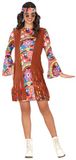 Fiestas Guirca Hippiejurk Vrouw BruinMulticolor