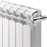 OEM Aluminiumradiator Fly 680 mm 10 elementen wit 60 mm