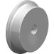 Blickle SPKVSN 300/60H7 Aandrijfwiel Wieldiameter: 300 mm Draagvermogen (max.): 7000 kg 1 stuk(s)