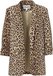 PIECES PCBOSELLA 3/4 Printed Blazer Noos BC - Women's Blazer - Size L - Natural/Leo