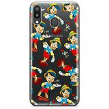 ERT GROUP Mobiele telefoonhoes voor Samsung M20 Origineel en officieel gelicentieerd Disney Pinocchio 002-patroon Perfect geschikt voor mobiele telefoonvorm, gedeeltelijk bedrukt