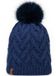 Buff Knitted Fleece Caryn Beanie, Vrouwen, Marineblauw, Muts, maat: One size