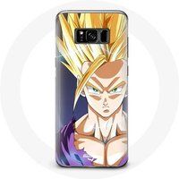 Maniacase Hoesje voor Samsung Galaxy S8 plus Dragon Ball Manga Sangoku Boos gezicht Maniacase