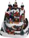 Feeric Lights & Christmas Kerstdorp kerst tafereel - werkplaats met muziek en beweging - met led verlichting - 21.5 cm