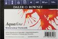 Daler-Rowney Aquafine getextureerde koudgeperste aquarel & gouache 300 g/m² A6 briefkaartformaat (5,8 x 10,4 cm) papieren pad, natuurlijk wit, 1 kant gelijmd, 12 vellen, ideaal voor professionele, zuurvrij