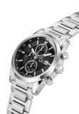 Gc Gallant Chrono Metal Quartz Chronograafhorloge Zilverkleurig Kast Gemaakt Van 100% Roestvrij Staal En Een Armband Van 100% Roestvrij Staal 42 Z61001G2