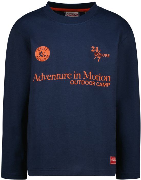 Vingino Herris Jongens Top - Dark Blue